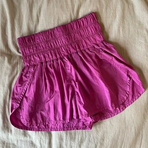 Free People Movement Pink Shorts